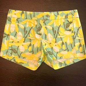 JCrew flowered shorts